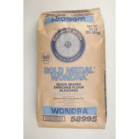 GOLD MEDAL Gold Medal Wondra Quick Mixing Enriched Bleached Malted Flour 50lbs 16000-58995